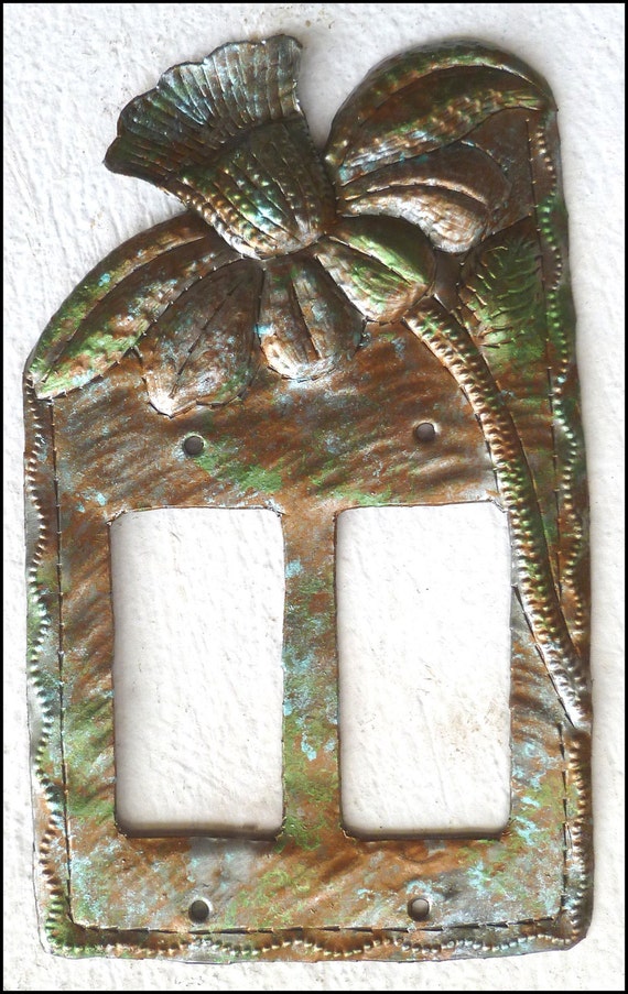 Rocker Switch Plate Covers Iridescent Metal Switchplate Etsy