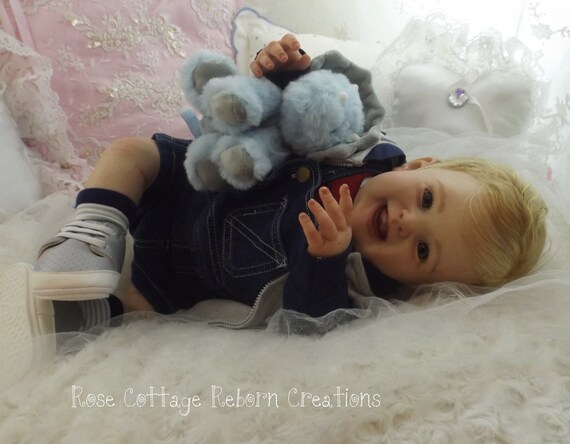 Reborn Doll Custom TORI 23 by Ping Lau W full Limbs Tummy Plate