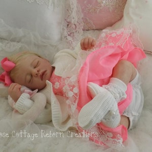 Reborn doll custom MEG 20 with 3/4 limbs & Tummy Plate image 3