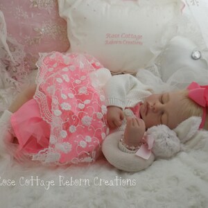 Reborn doll custom MEG 20 with 3/4 limbs & Tummy Plate image 6