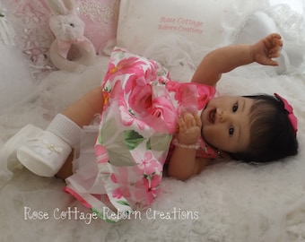 SALE!! Reborn doll custom KAIA 21" by Ping Lau w/Full Limbs & Tummy Plate ~ COA