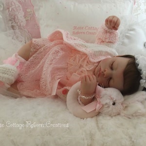 Reborn doll custom MEG 20 with 3/4 limbs & Tummy Plate image 9