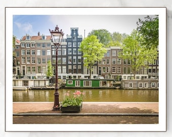 Amsterdam Photography, Amsterdam Wall Art, Set of 4 Amsterdam Prints, Europe Wall Art, Photos of Amsterdam