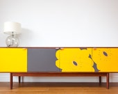 Mid Century Modern Upcycled Vintage Sideboard.