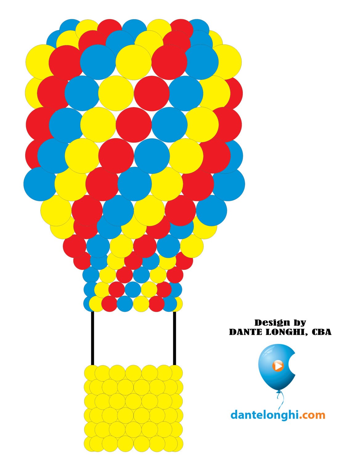 SentoSphere USA Art & Creations 3D Art - Hot-Air Balloons and
