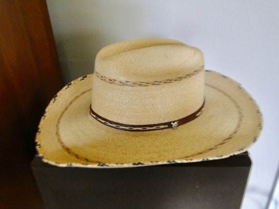 Alamo Iron Weave Cowboy Hat, Western Hat, Ranch H… - image 1