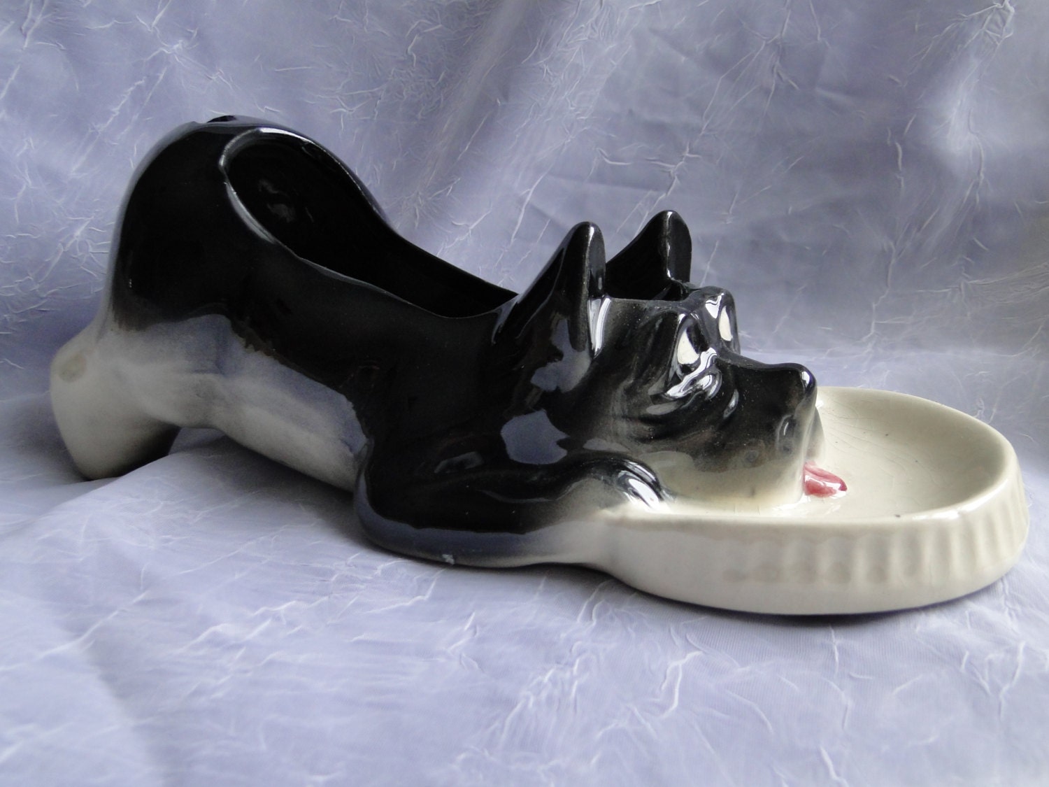 Vintage McCoy Pipe Holder Ceramic Scottie Dog Pipe Holder / Etsy