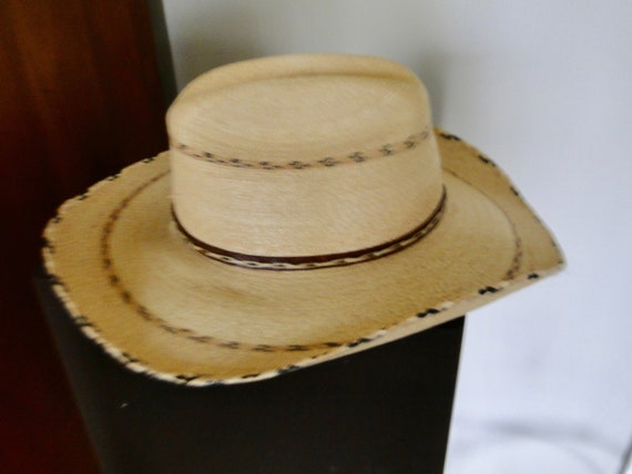 Alamo Iron Weave Cowboy Hat, Western Hat, Ranch H… - image 3