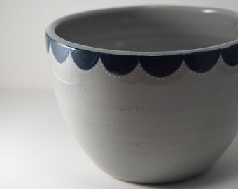 Green Lacy Edge Cereal Bowl