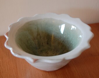 Small Fancy Rimmed Bowl