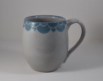 Turquoise Patterned Mug