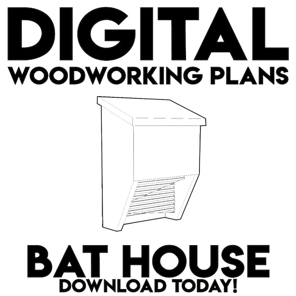 Bat House Kit Etsy