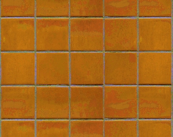 8mm Orange Zest Darling Dotz Craft Mosaic tiles