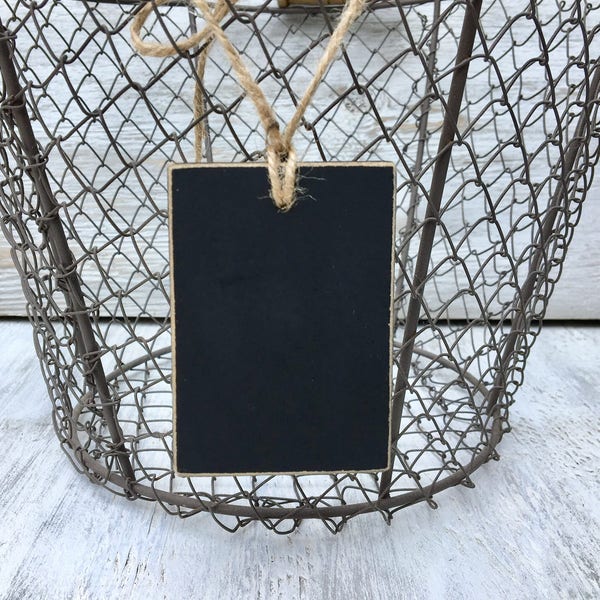 Chalkboard Tags Chalkboard Labels Rustic Chalkboard Distressed Blackboard Labels Basket Tags Dispenser Tags Rustic Wedding Table Decor Set 5