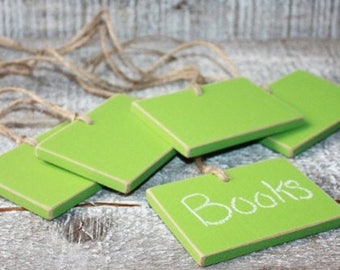 chalkboard basket tags personalized chalkboard sign write on etsy