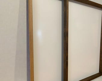 Wood Framed Rustic Dry Erase Whiteboard, Wedding Whiteboard, Home Office Sign, Farmhouse Dry Erase Board, Whiteboard Sign 20 x 30