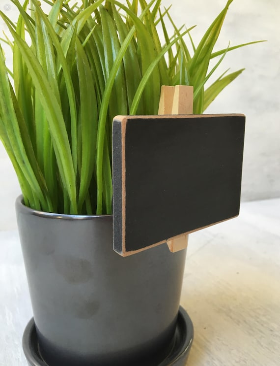 Mini Chalkboard Sign Chalkboard Clothespins Basket Labels Etsy