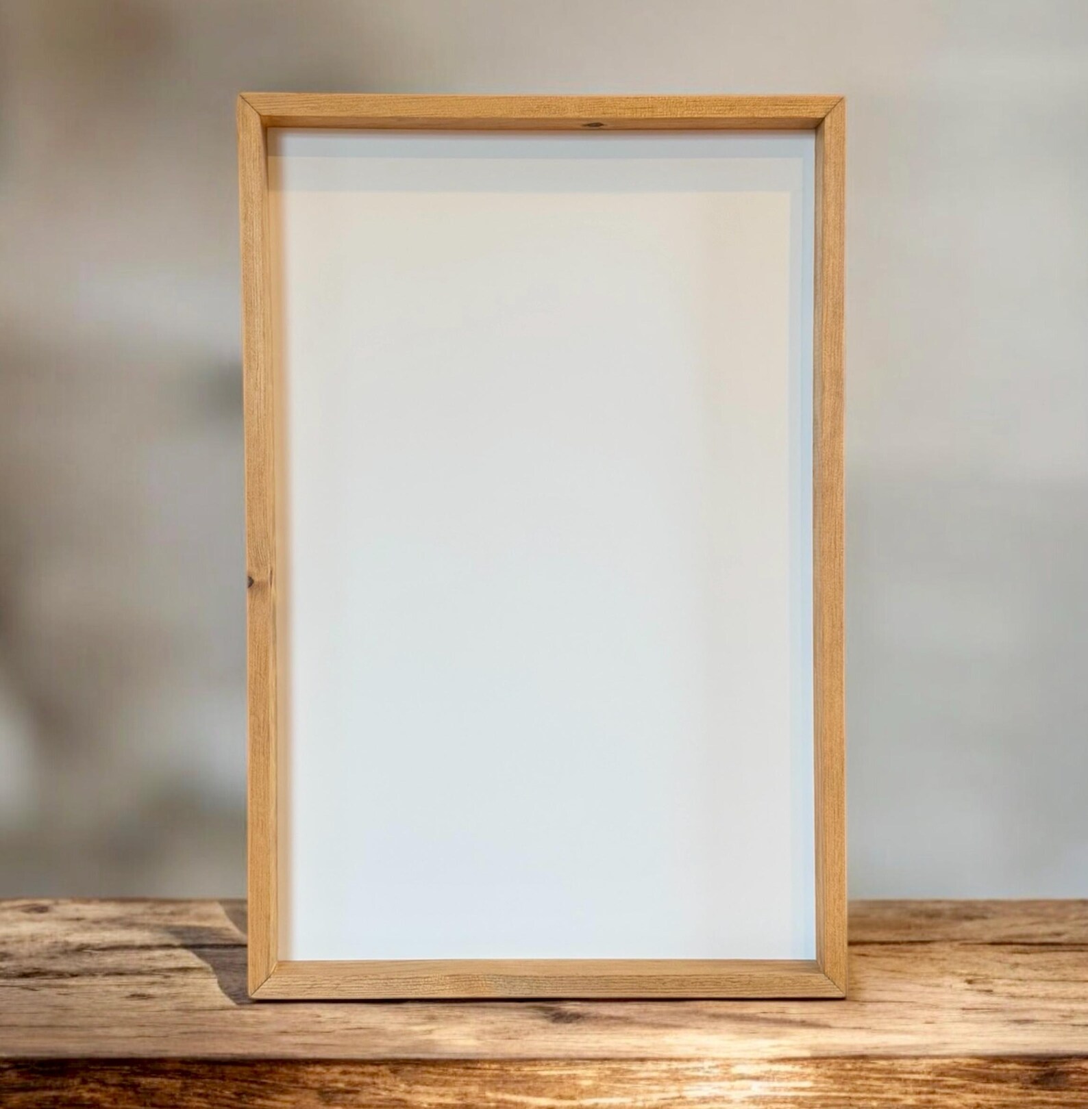 Rustic Whiteboard Wood Framed Rustic Dry Erase Whiteboard, Wedding Whiteboard, Home ...