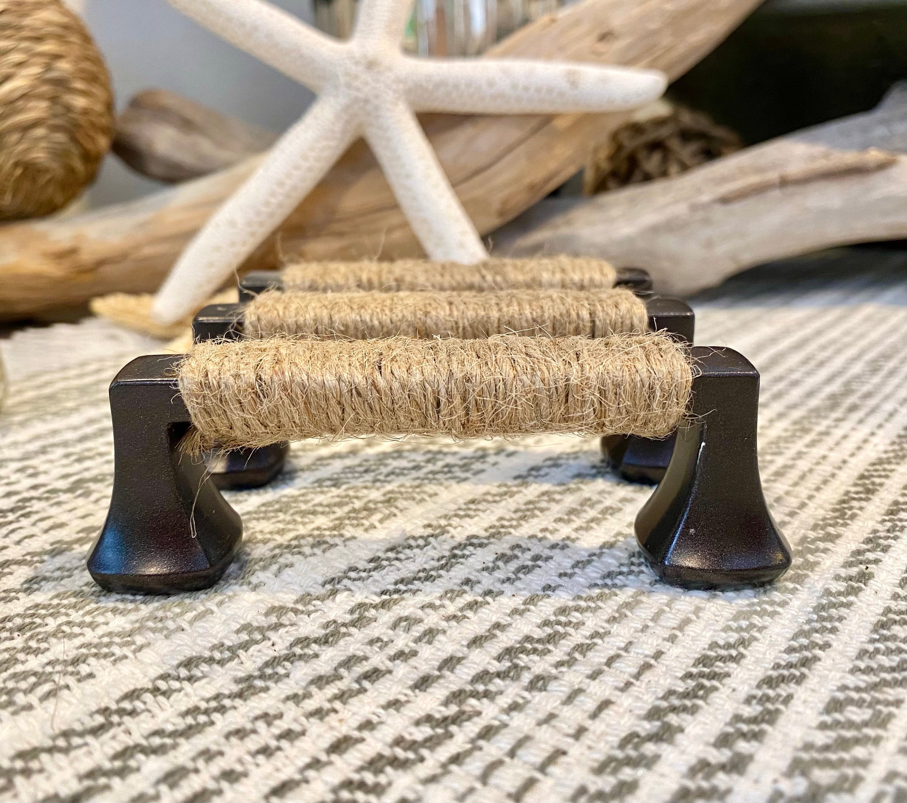 Nautical Rope Drawer Pulls, Coastal Cabinet Handles, Beach House…