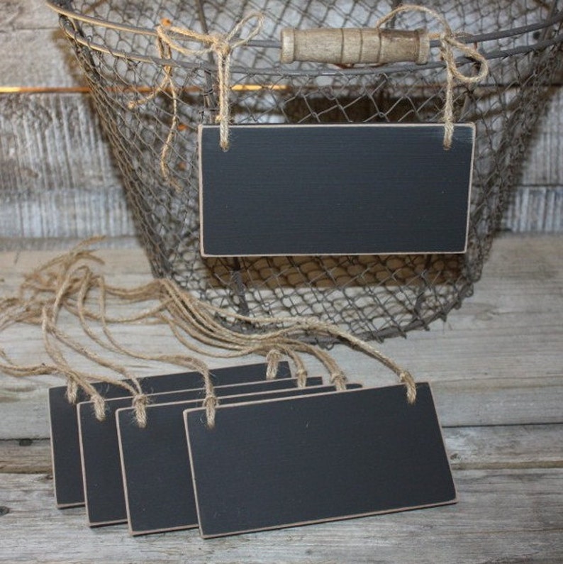 Chalkboard Tags Chalkboard Labels Blackboard Tags Basket Tags Etsy