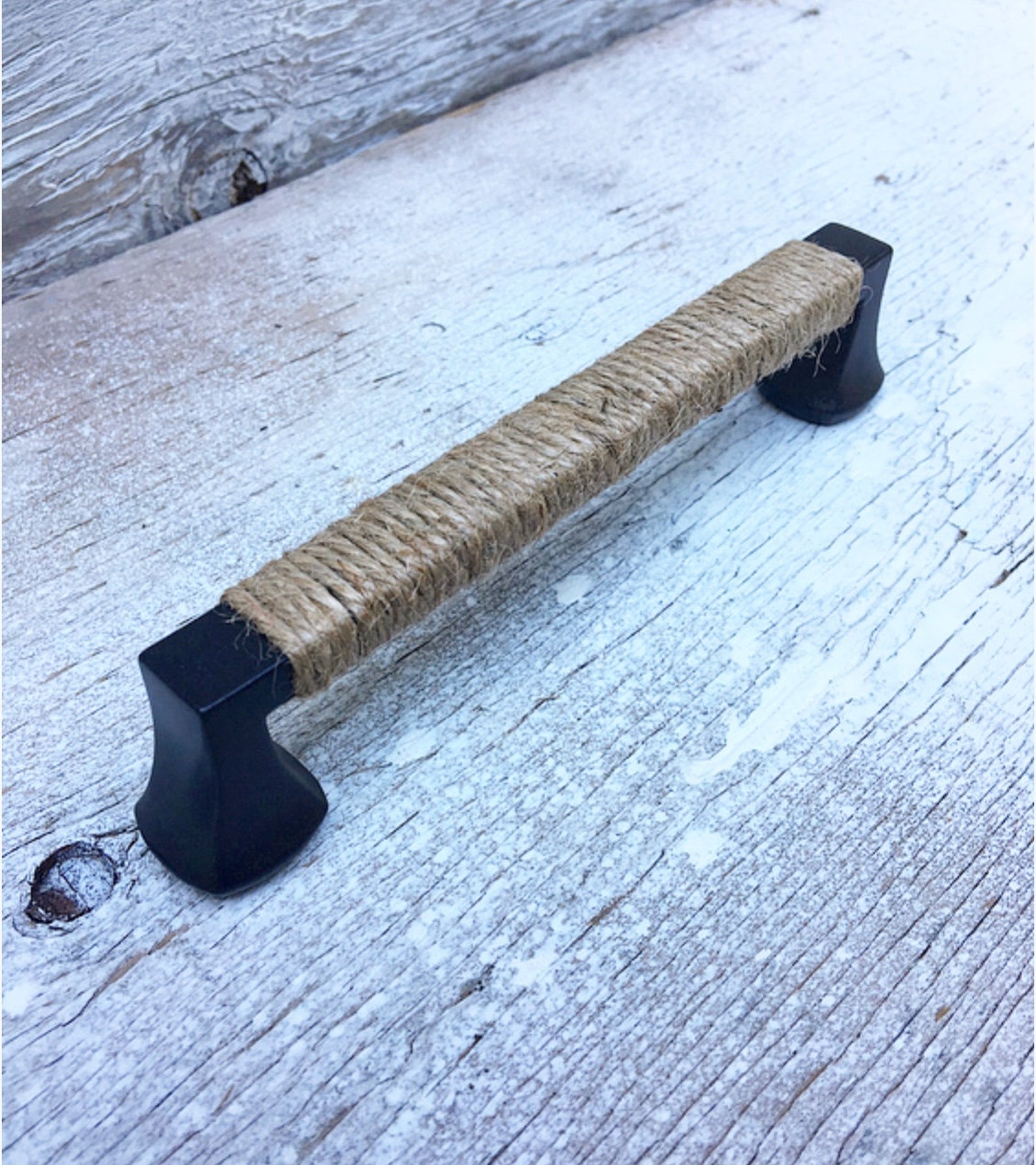 Rope Drawer Pull Handle Nautical Furniture Pull Etsy