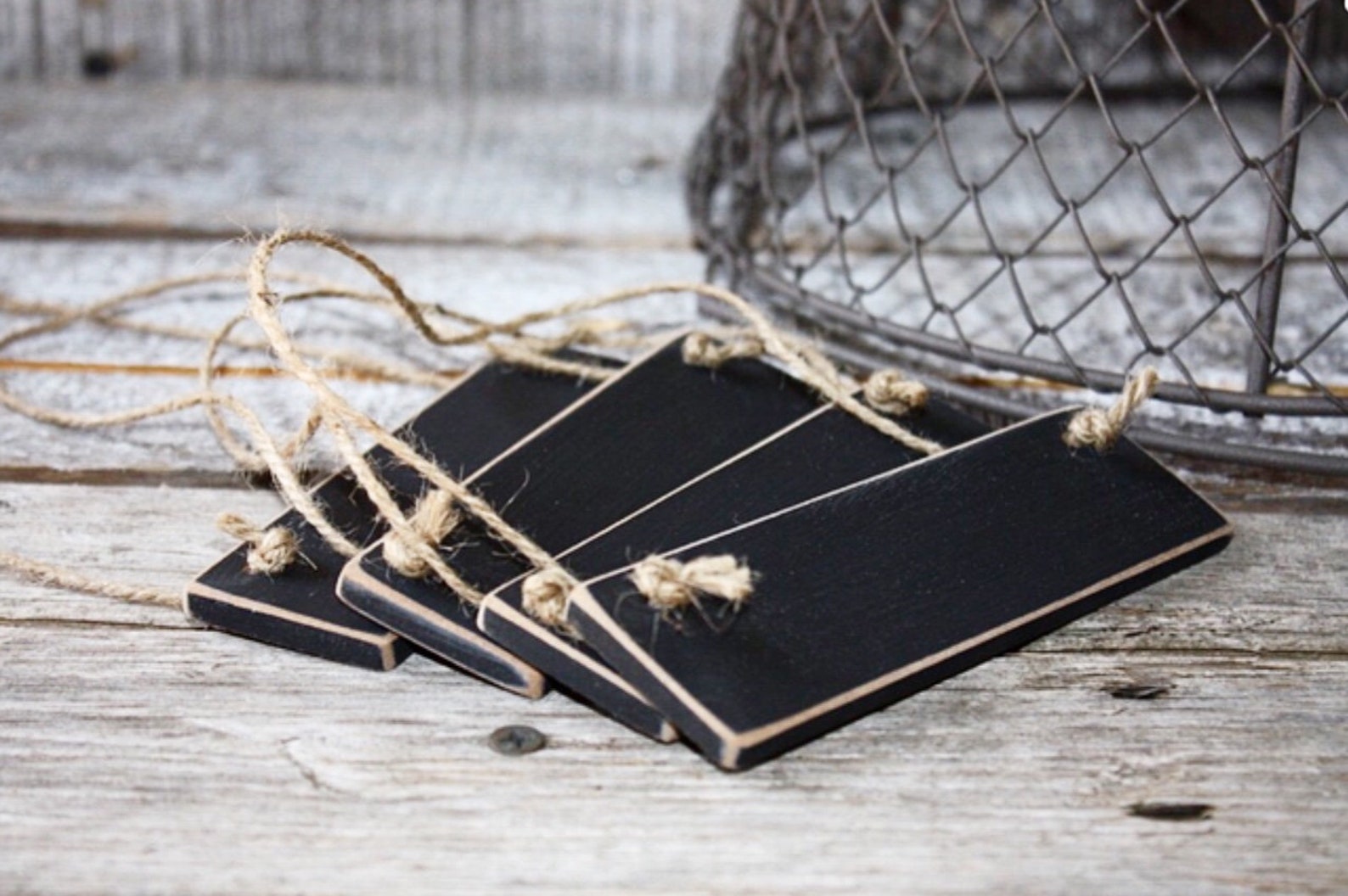 Chalkboard Basket Tags Small Chalkboard Labels Chalk Tags Get Etsy