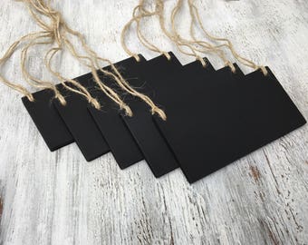 Chalkboard Basket Label, Home Organization, Laundry Room, Pantry, Business Organization, Attaches to Most Baskets, Double Sided Label Set 5