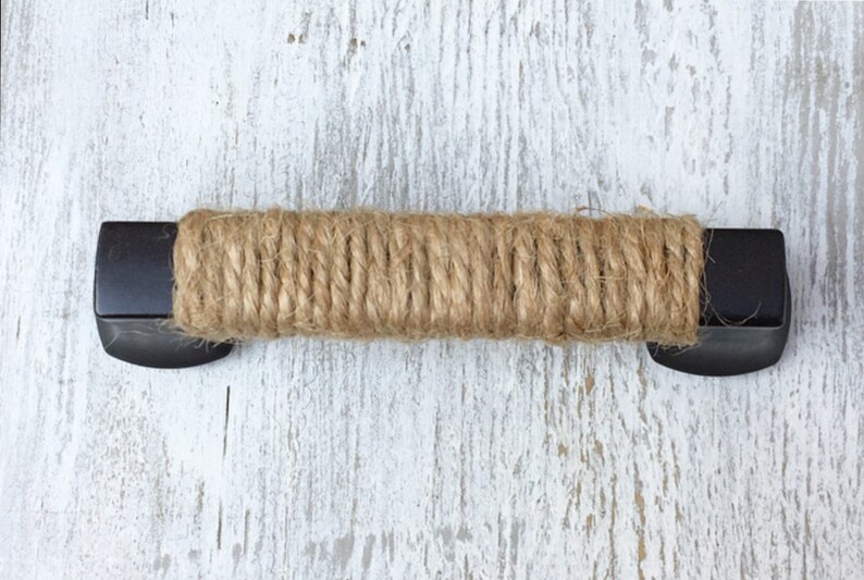 Rope Drawer Pulls Nautical Handles Beach Cottage Decor Etsy