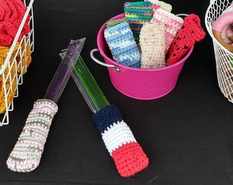 Crochet Popsicle Holder - Popsicle Sleeve - Ice Pop Sleeve