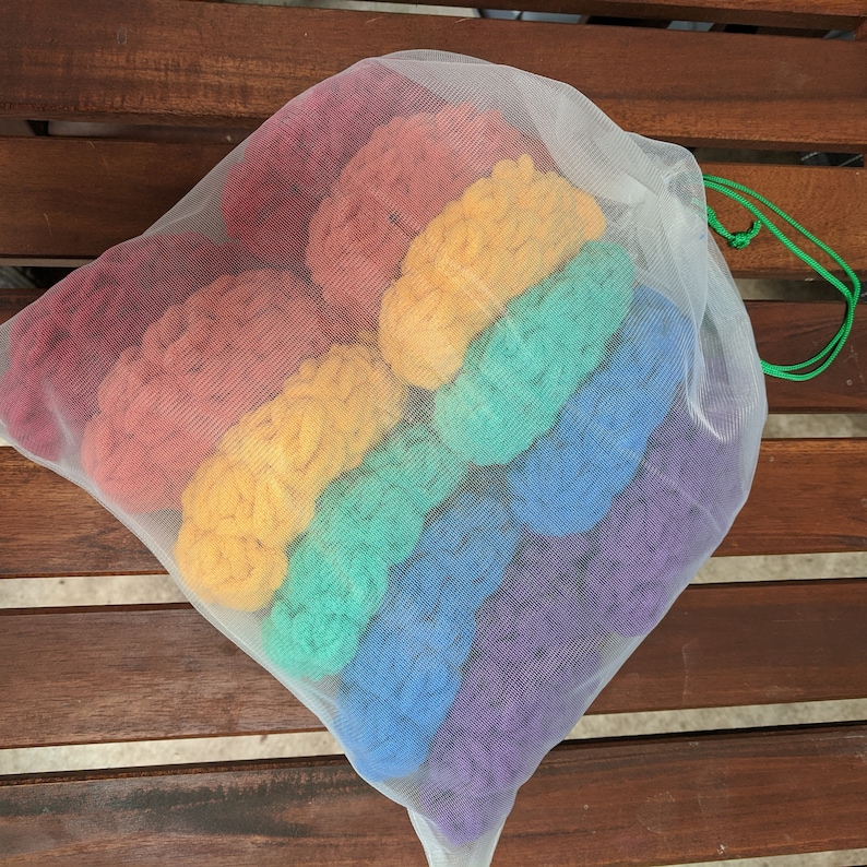 12 Reusable Water Balloons in Mesh Storage/Laundry Bag with FREE SHIPPING image 8