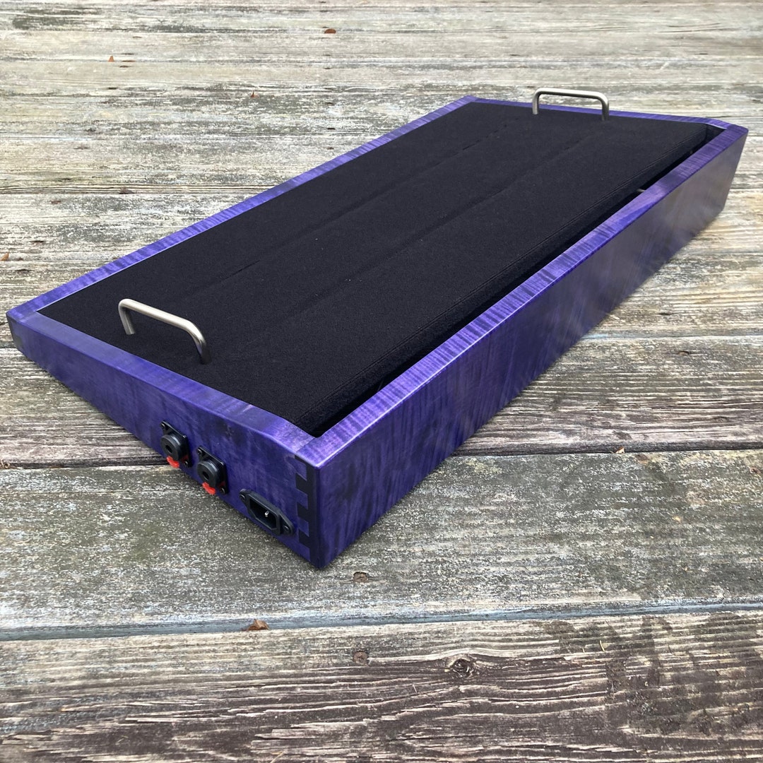 Pedal Board // Guitar Instrument Pedalboard // Pedal Organizer Etsy