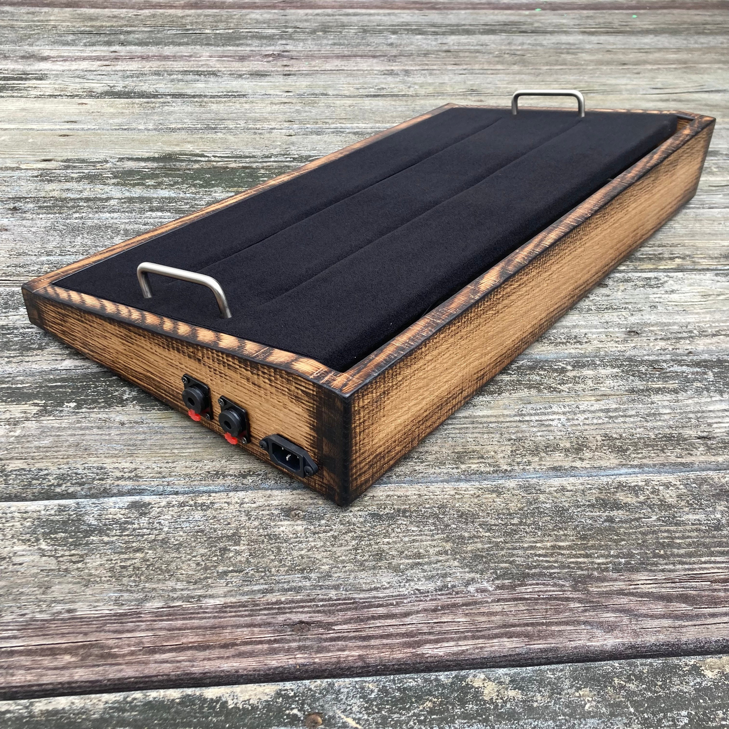 DIY Walnut Pedalboard Kit - #1 Complete Sexy Board Kits