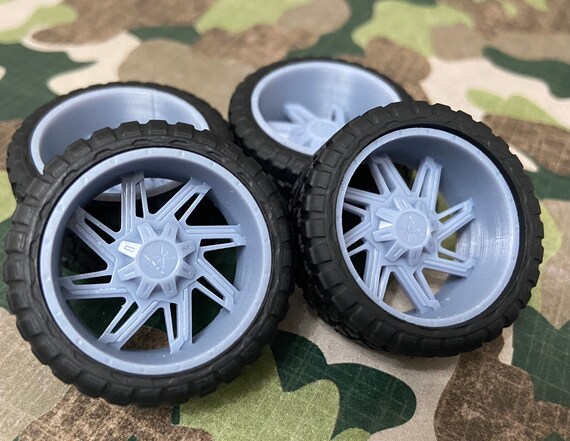 Ruedas de cami n Katana de resina impresa en 3D de 24 pulgadas con