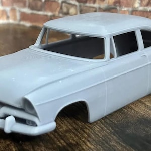 1/24 Scale: Stock “1955 Plymouth” Model Car Body.  3D Printed; Resin.
