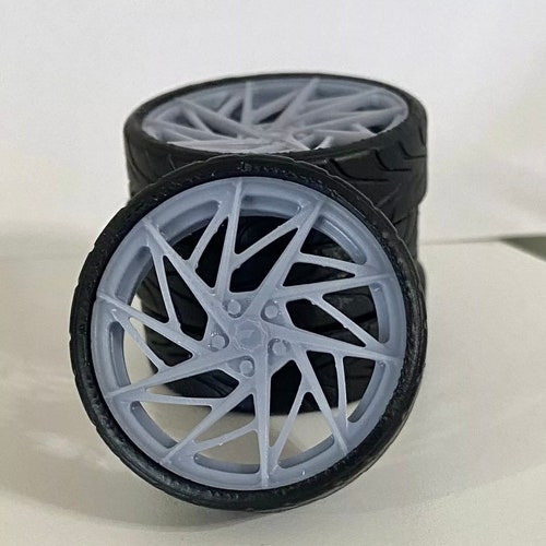3D Printed Wheels for 1/25 Scale Model Vossen Era Etsy
