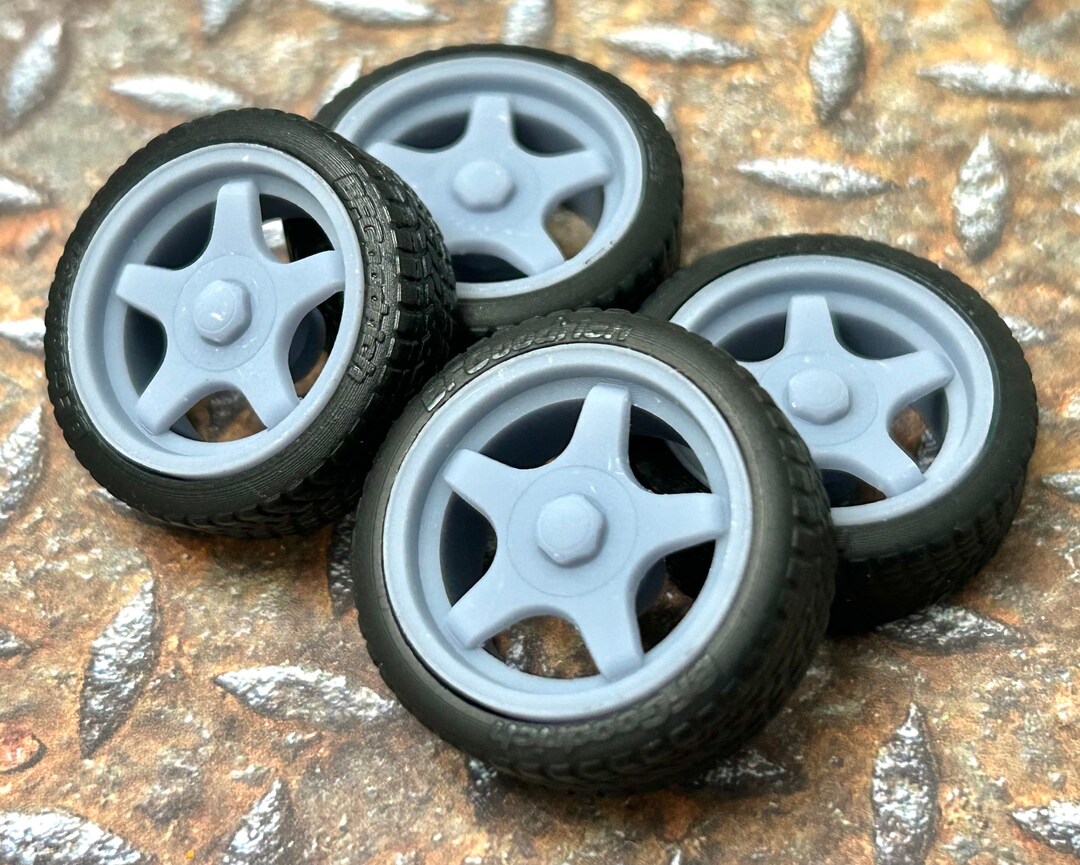 1/24 Resin 1995 Impala SS 21/20 Scale Inch Model Car Wheels and Tires ...