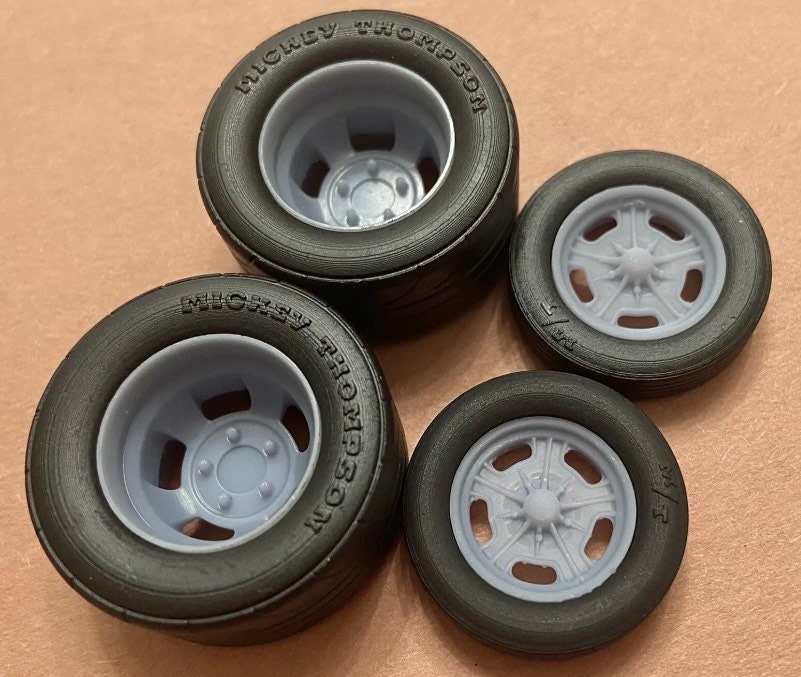 3D Printed Resin 17/15 Scale Inch Vintage Halibrand Drag - Etsy