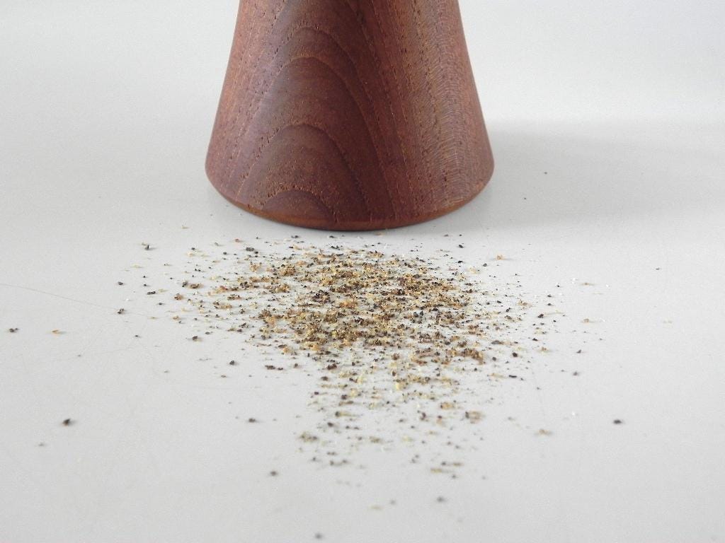 DANSK IHQ チーク ペッパーミル 北欧 美品 希少 デンマーク製 DANSK IHQ チーク ペッパーミル 北欧 美品 希少 デンマーク製