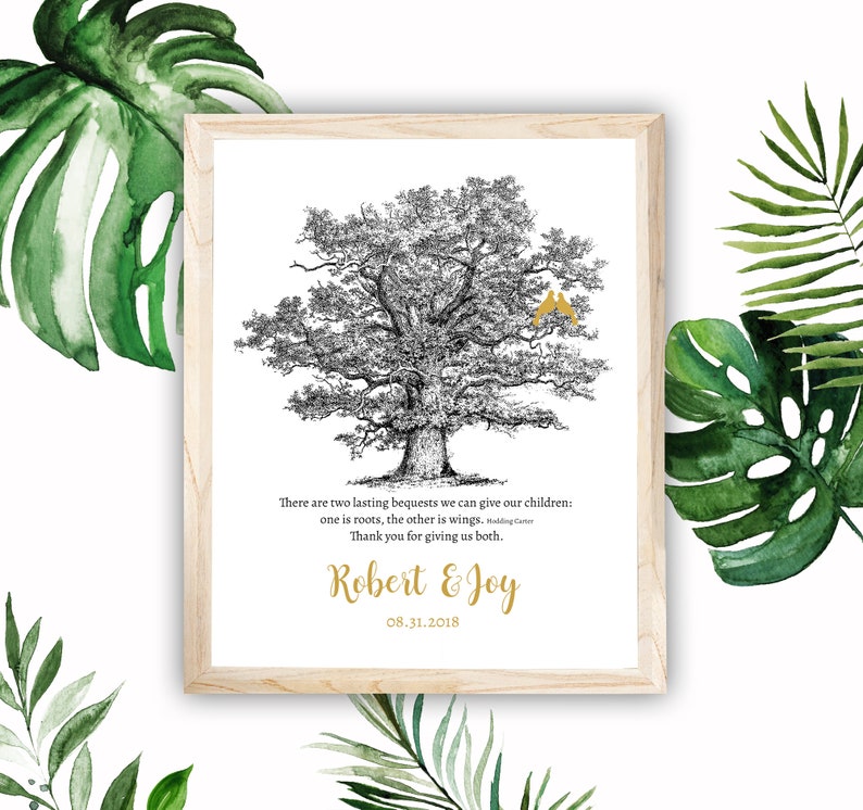 father and mother of the bride gifts