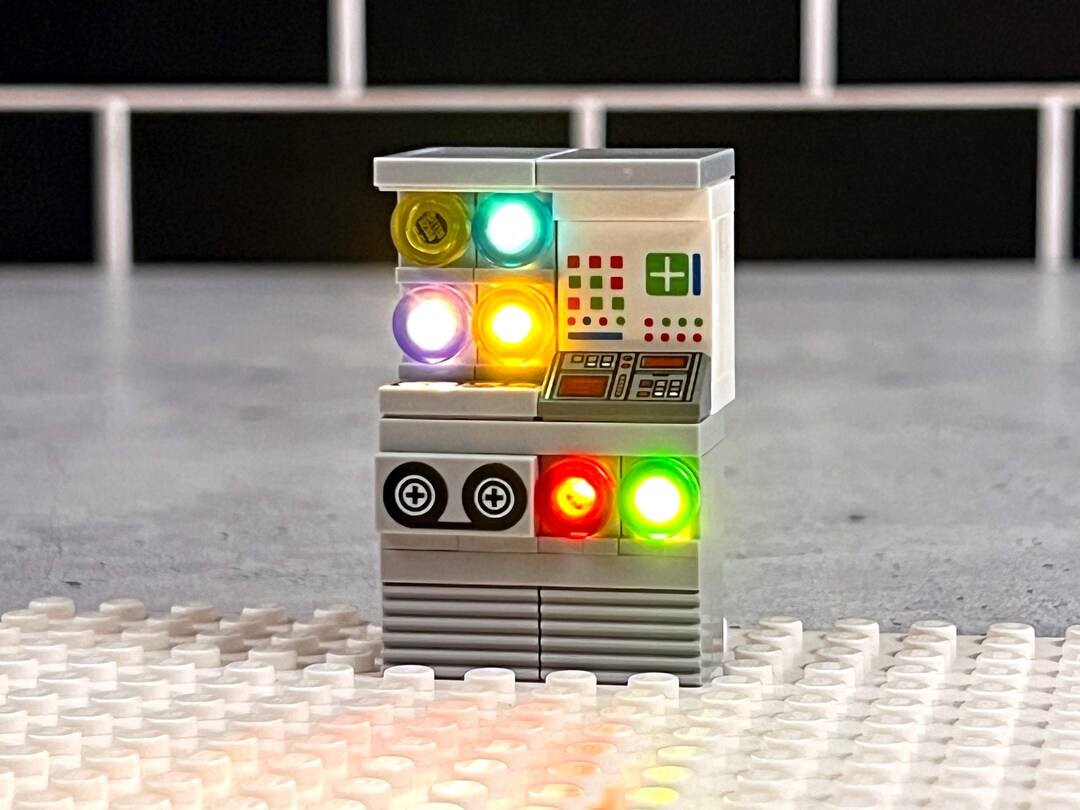 Computer Processing Unit Kit With Lights-- Built From LEGO Bricks - Etsy