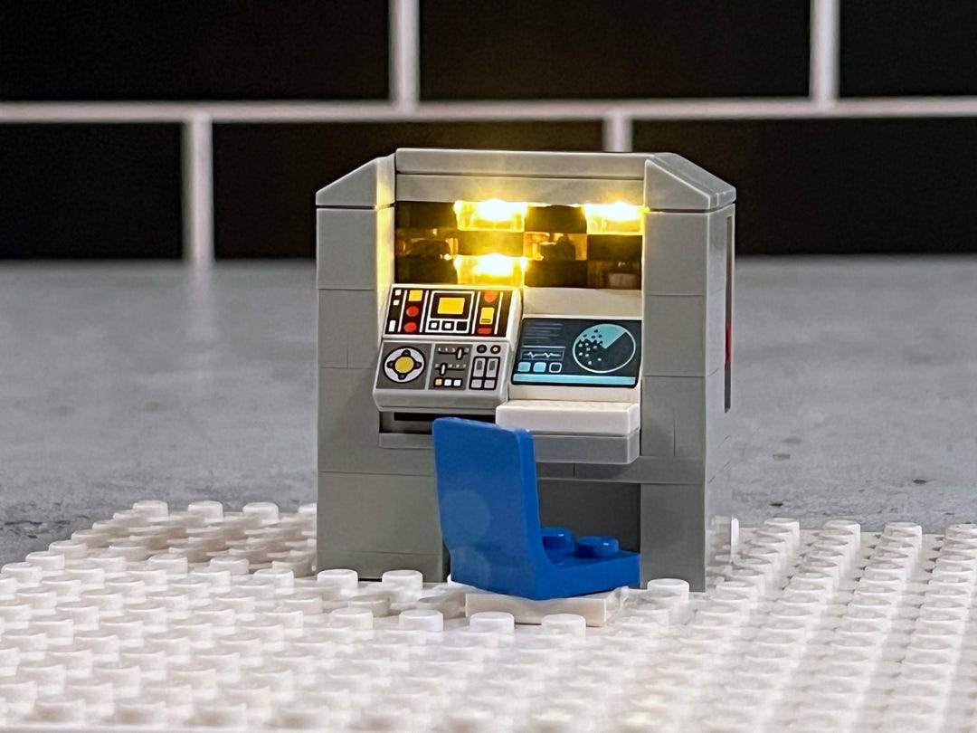 Mainframe Computer Kit With Blinky Lights-- Built From LEGO Bricks - Etsy
