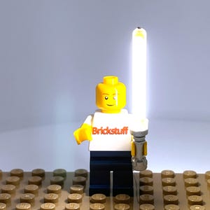 White Light-Up LEGO® Ultrasaber QuicKit With Battery Pack