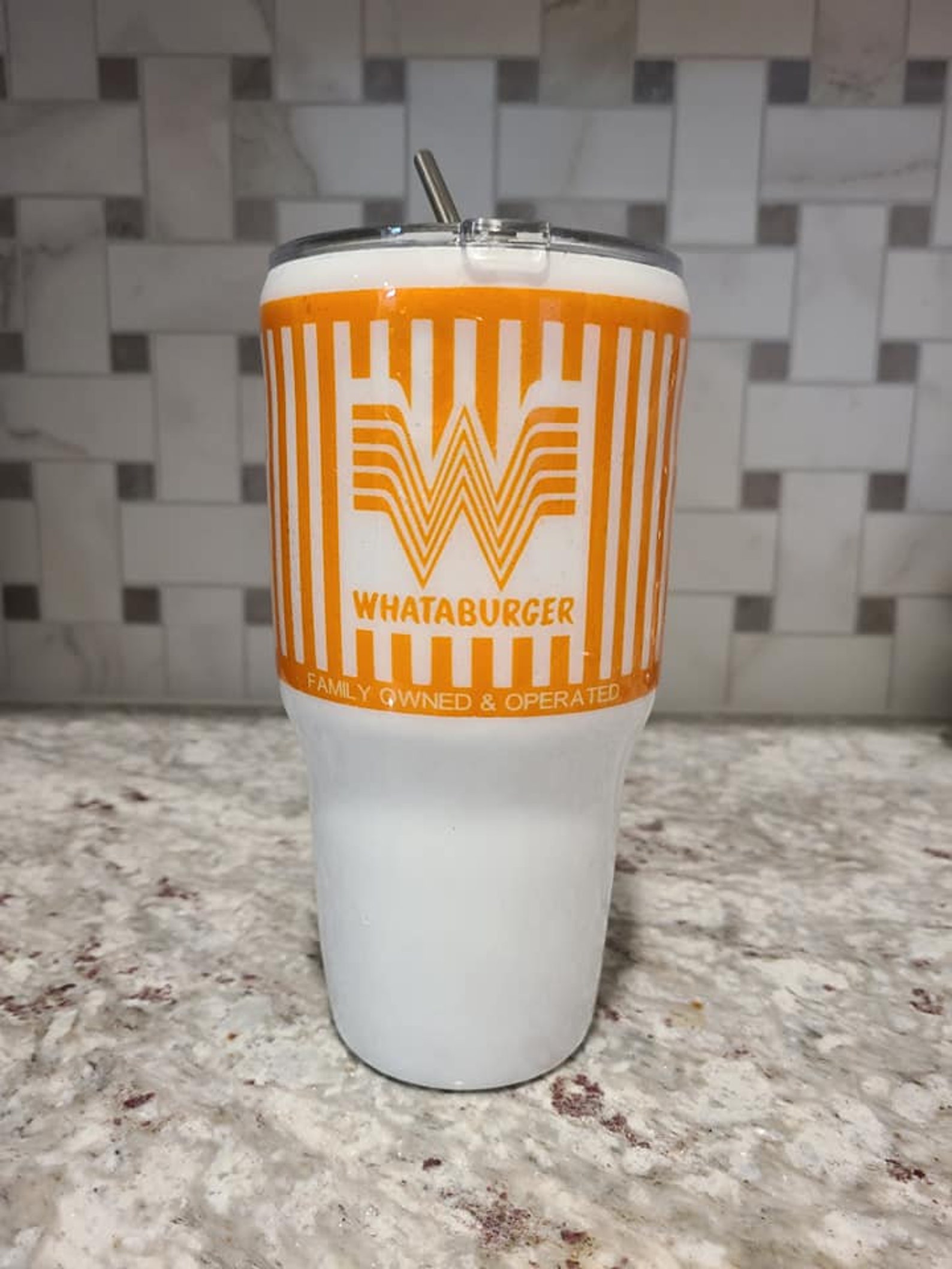 WHATABURGER Custom Tumbler Texas 30 Oz Cup Etsy