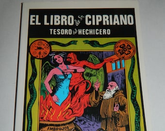 El Libro de San Cipriano - Tesoro del Hechisero - The Book of Saint Cyprian - The Sorcerers Treasure - Spanish Book