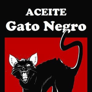 Aceite Gato Negro - Black Cat Oil - San Cipriano - Saint Cyprian