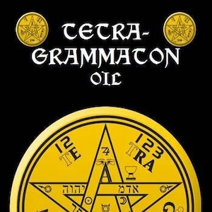 Tetragrammaton Protection Oil ‐ Choose Size in Drop-down Box