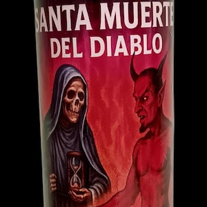 マリアオラクル eight キャンドル DEVIL・DEATH 2種セット Santa Muerte Del Diablo - Fixed Candle - Shipped to You - Etsy