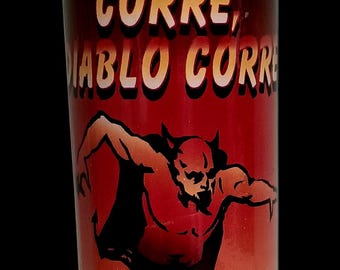 Santa Muerte Del Diablo - Fixed Candle - Shipped to You - Etsy