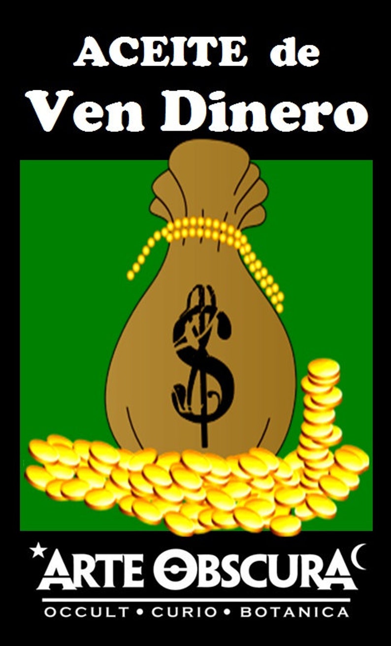 Aceite Ven Dinero Money Drawing Oil Please Read Disclaimer Before Purchase Pre Order For 2 15 18 Read Description For Info - 