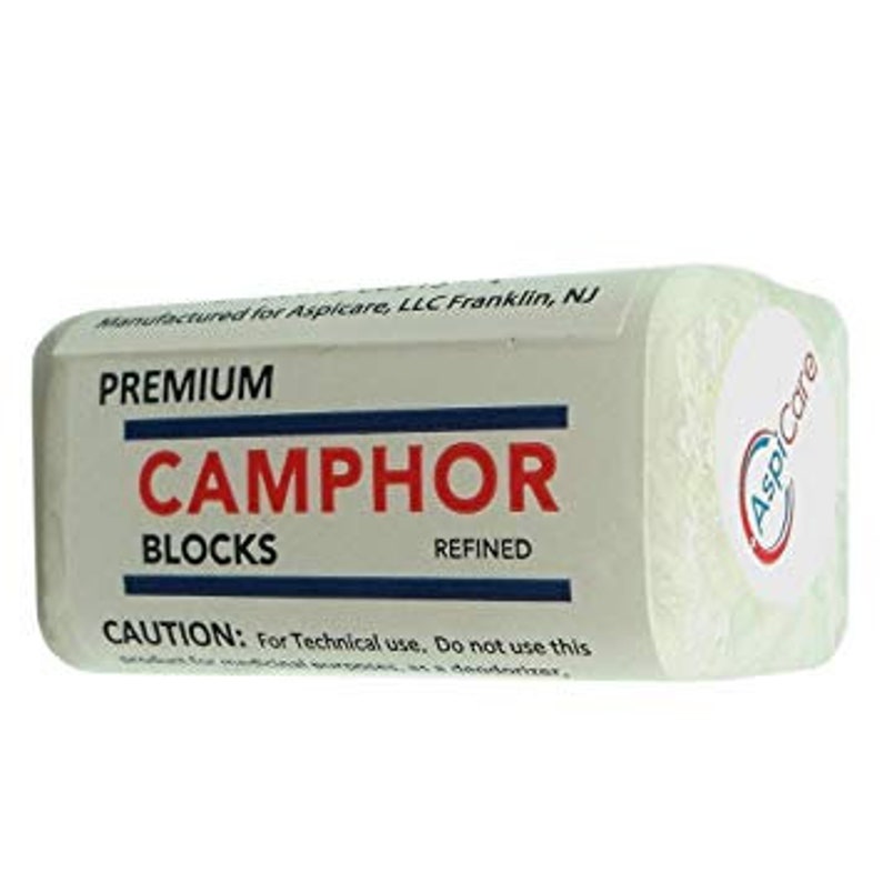 Camphor Block 1 Block 4 Pieces Aspicare or Deer Brand Etsy